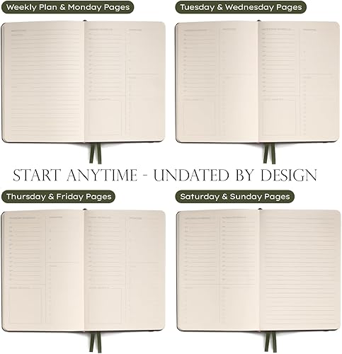 Miniatura 8 de Agenda Anecdote 2026 una agenda mensual, semanal y diaria 2026 para planificar tu éxito, tapa dura de tamaño A5, comienza en cualquier momento y