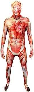 Morphsuits Men's Digital Dudz Beating Heart Flesh Wound Halloween Costume