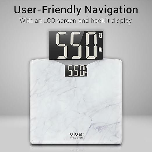 Báscula Digital Vive Smart para Peso Corporal, 550 lbs, Conexión Smartphone miniatura 5