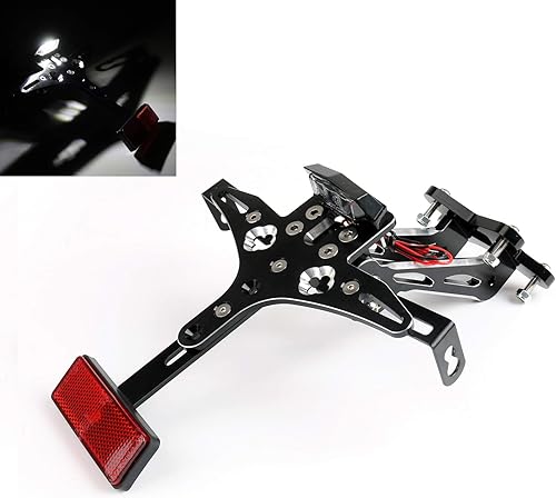 Artudatech Para Yamaha MT-09 FZ-09 2014-16 Tail Tidy Fender Eliminator Soporte de placa de matrícula Eliminador de guardabarros Soporte de placa de