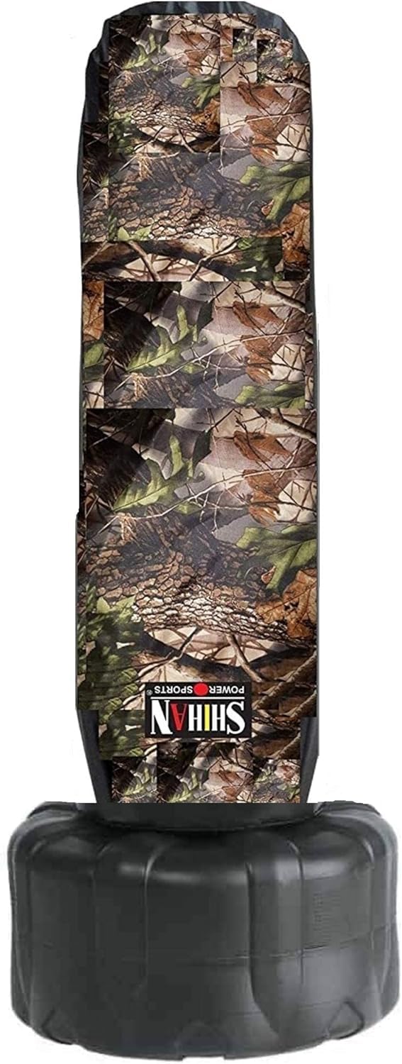 Boxing Bag Cover LEAF TREE CAMO Waterproof 3-4ft & 24inch Diameter Large Bag punch bag Outdoor Protection for your boxing Bag, Ideal for freestanding boxing bags