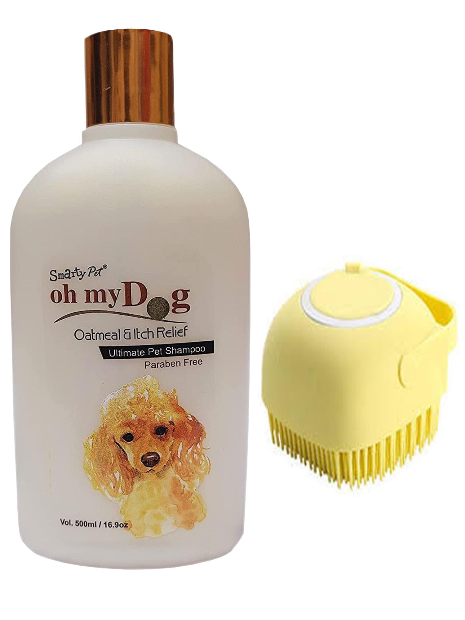 Oh My Dog Ultimate Oatmeal and Itch Relief Dog Shampoo with Mini Soft Silicone Dog Shampoo Dispenser Brush. (1000ML) (B0CRYYPTDQ) Amazon Price History, Amazon Price Tracker