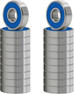 MAPLE ACE 608-2RS Ball Bearing Premium Rubber Sealed 8x22x7mm (20Pcs)