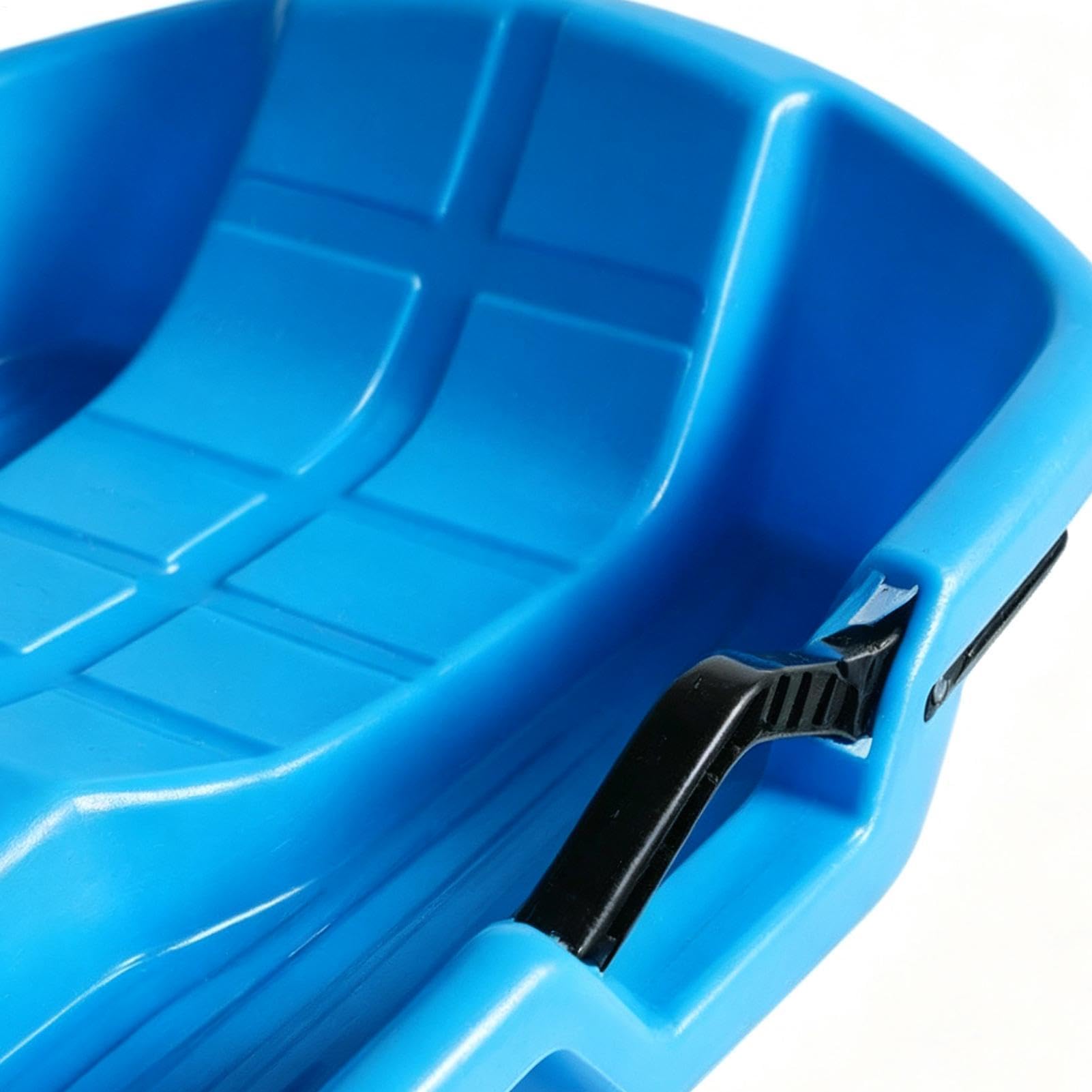 Kinder Schneeschlitten 2-Personen Tragbares Toboggan-Spielzeug Inklusive | Skiboard Schnee Schlitten Für Sand Gras Hänge Abfahrt Mädchen Outdoor Spiel