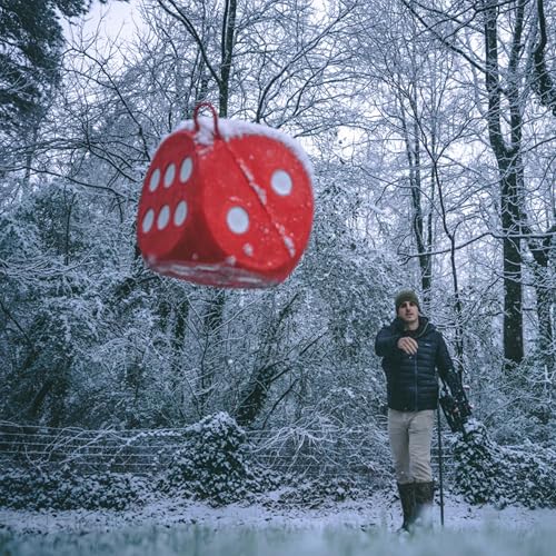 Image of Morrell 2 Pack High Roller Foam Archery Target, 6-Sided Cube with 21 Bullseyes, Red, 13 inch x 13 inch - Portable Backyard Target for Broadheads, Field Points, Compound Bows & Crossbows, Carrying Handle