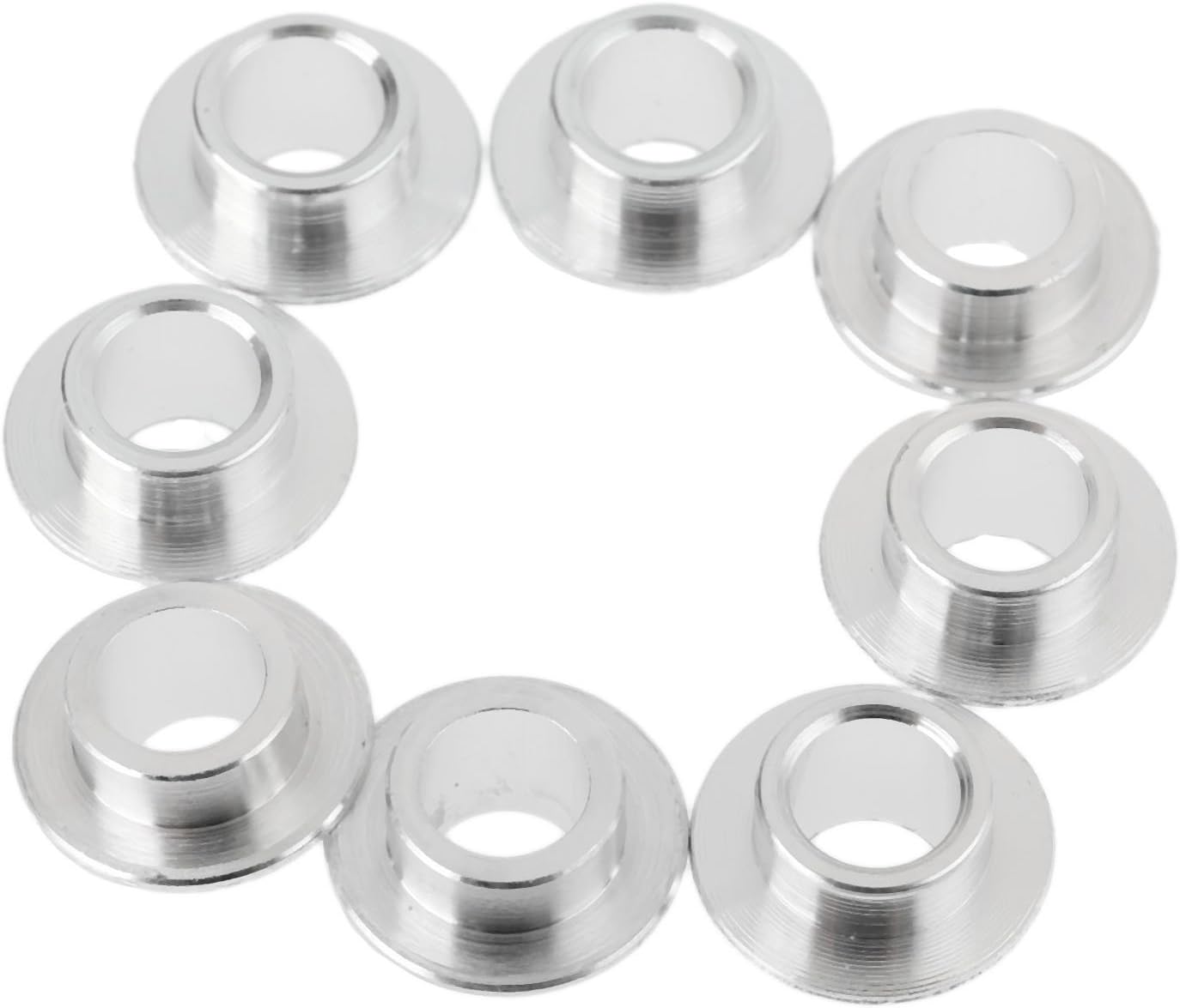 MUXSAM 8Pcs Skate Roller Inline Skate Wheel Bearing Spacers Accessory 8mm