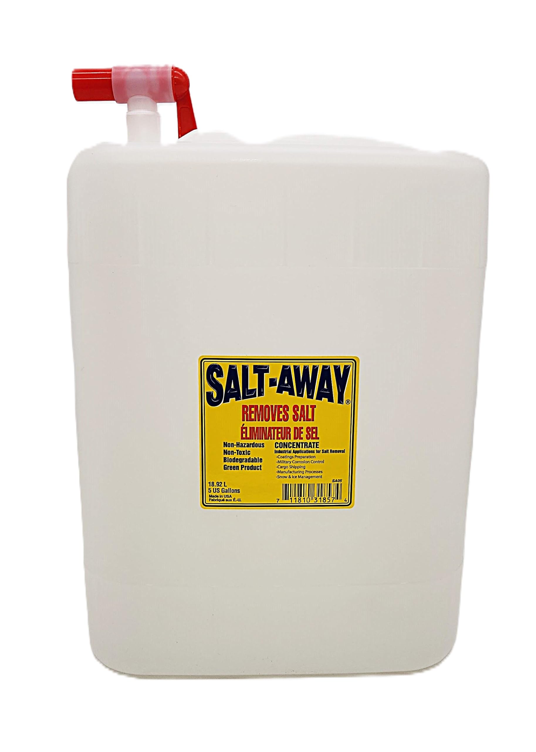 Amazon | Salt-Away®濃縮液 5米ガロン容器 (18.92 L) | 船舶