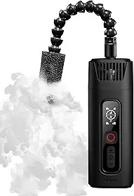 FM01 Máquina de neblina portátil FILMOG Ace, alimentada por bateria, portátil, máquina de fumaça com controle remoto, preta