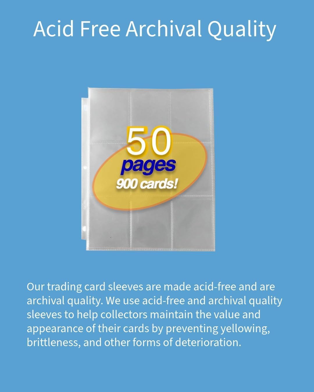 All Star Products Sports Edition 3 Pack 9 Pocket Sleeves Pages | 150 Ct Trading Cards Protection Sheets | Baseball, Basketball & Football Cards | 3-Ring Binder Transparent Sleeves | Archival Quality