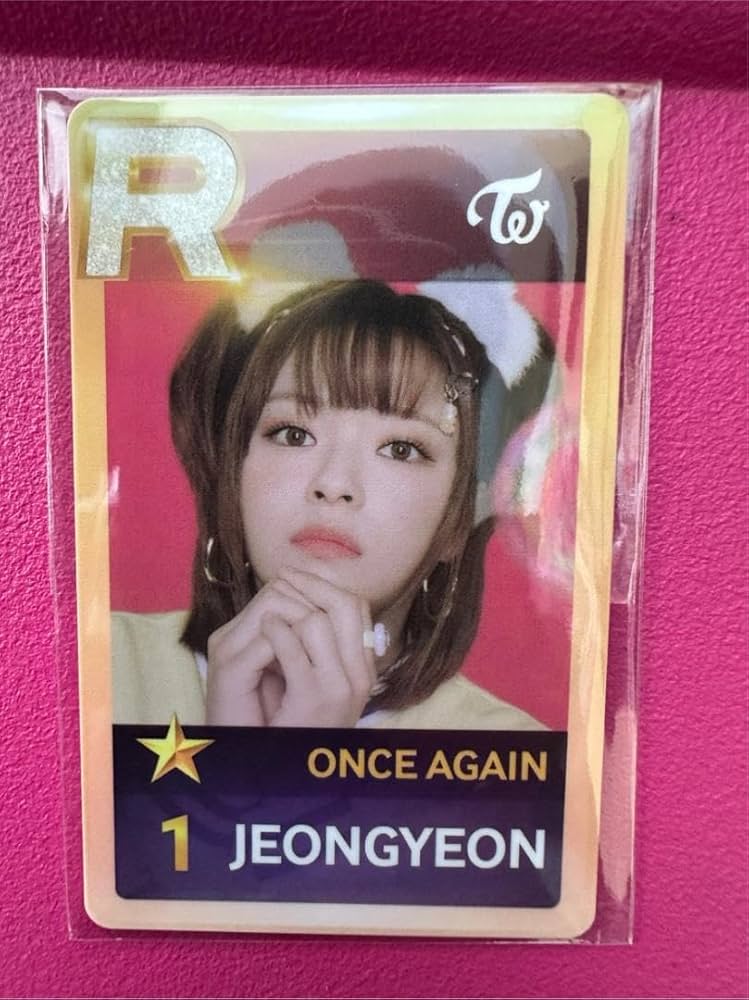 TWICE ジョンヨン トレカ ssjyp