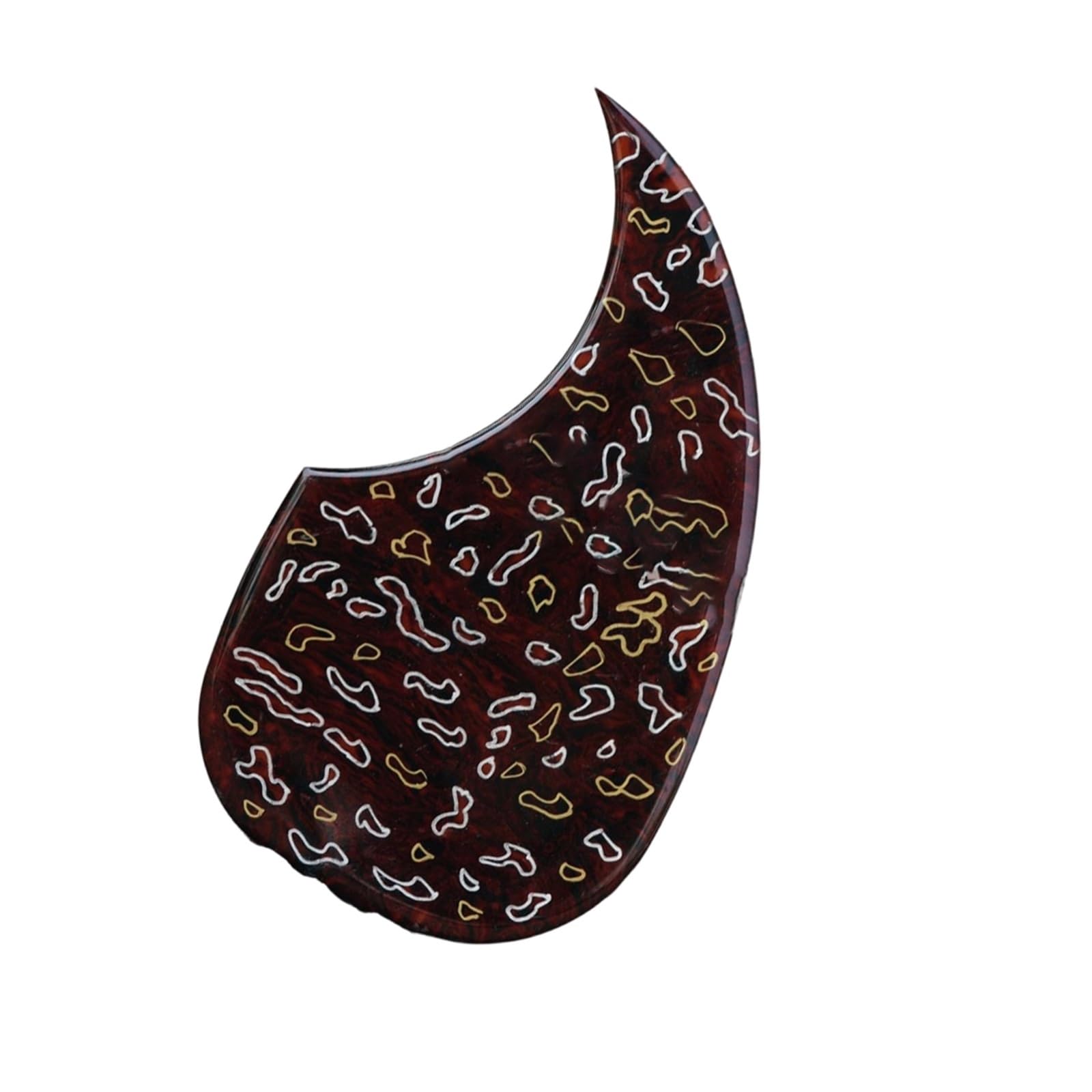 Battipenna per chitarra acustica Battipenna professionale per chitarra acustica marrone spesso adatto per principianti adulti e musicisti
