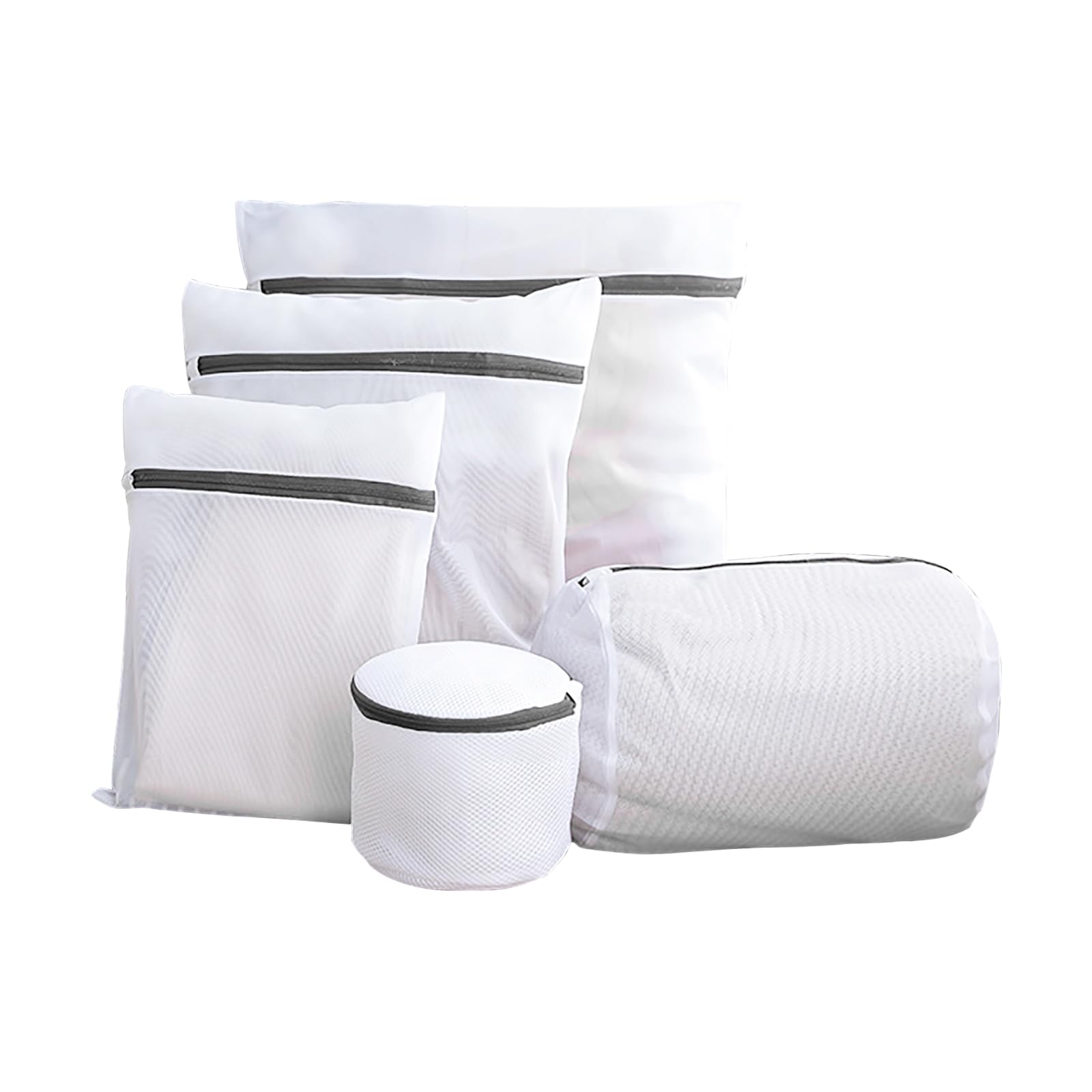 Sacchetti lavatrice biancheria, 5-Set sacchetti rete biancheria,Retina borse per lavatrice, Sacchetto lavanderia Laundry Bag Wash Bag per Camicetta, Maglieria, Scarpe, Reggiseno, Intima(colore
