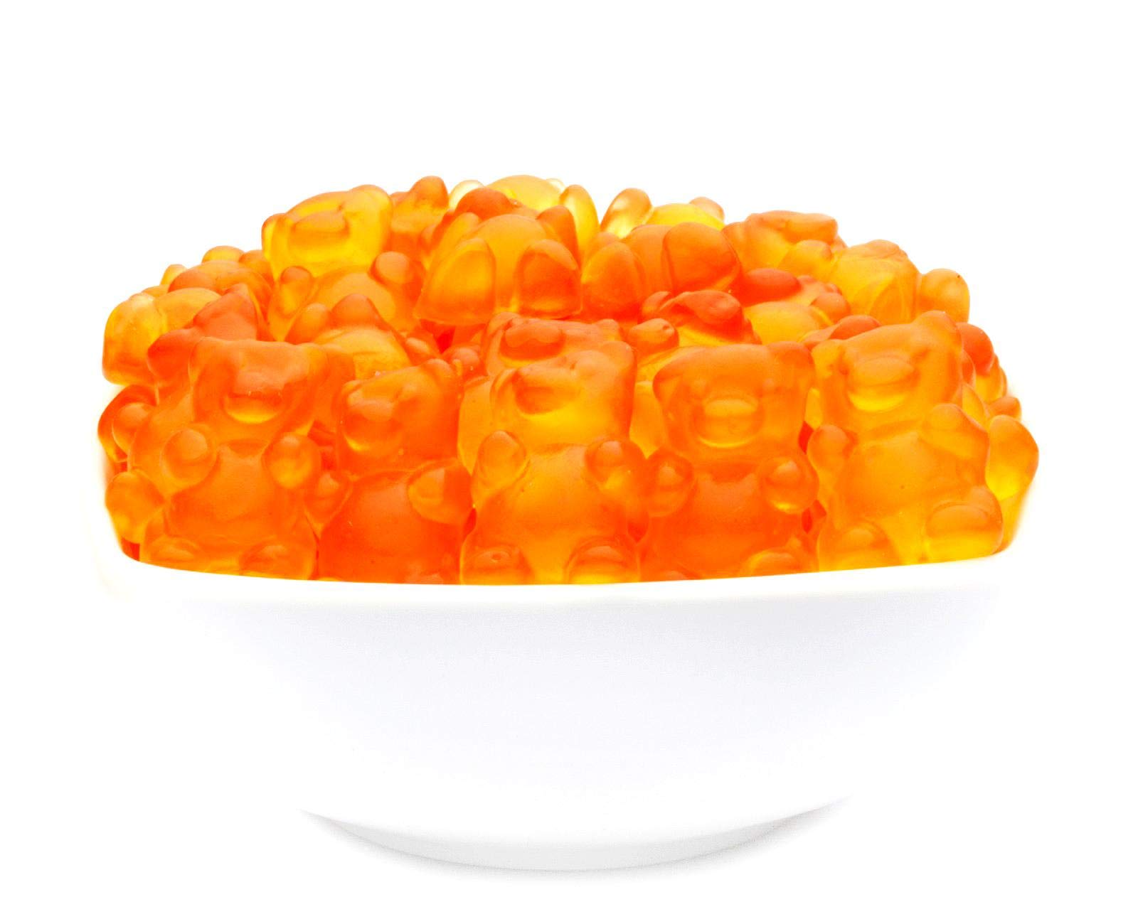1 x 3kg Gummibären Sanddornhonig Gummibonbon Gummibärchen aus Sanddorn Fruchtsaft und Acerola Kirsche mit viel Vitamin C glutenfrei laktosefrei