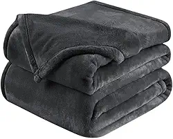 Coberta Casal Microfibra 2,00x1,80Mt Lisa (Cinza)