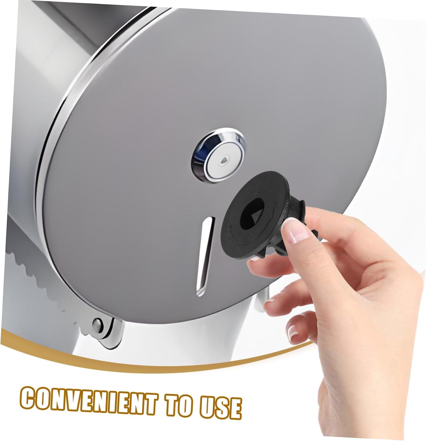 2pcs Paper Towel Dispenser Locks Replacement for Commercial Use Easy Installation Design Keeps Paper Towels Clean for Busy Environments