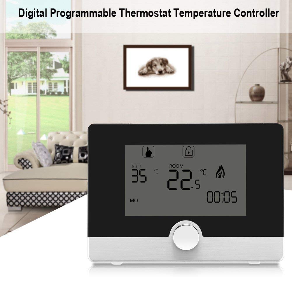 Controlador de Temperatura de termostato programable Digital Fait para de calefacción de Caldera suspendido Utilizado para el Equipo de calefacción eléctrica(2#)