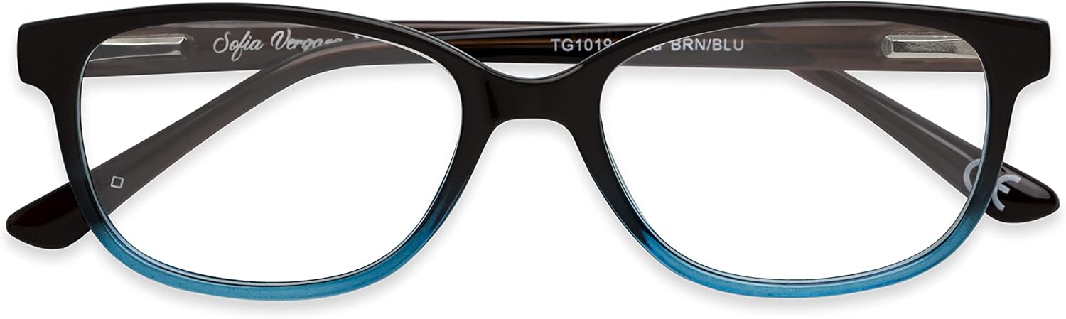 Sofia Vergara x Foster Grant Women's Alicia Blue Light Multi Focus Reading Glasses, Square - Image 5