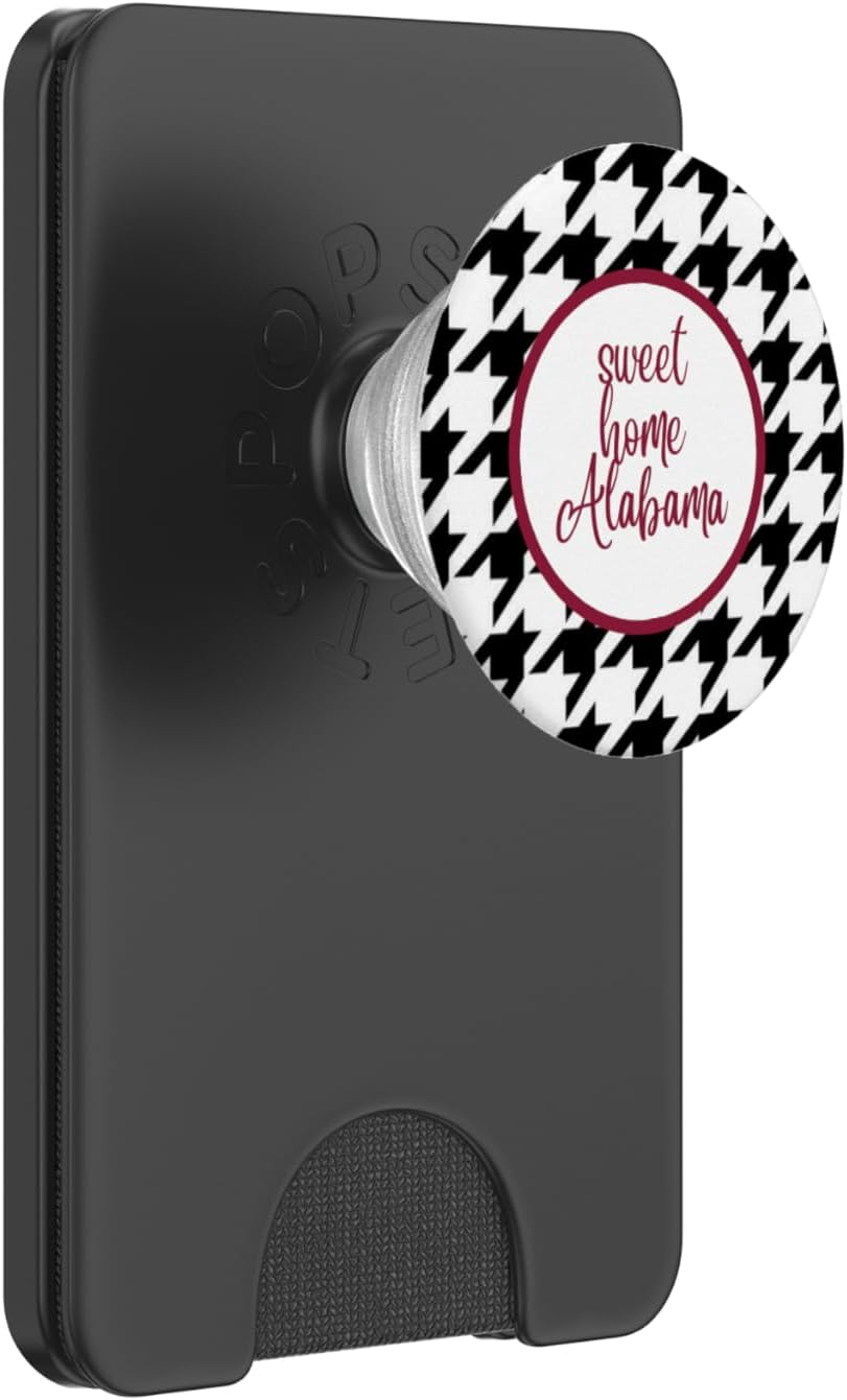 Alabama Houndstooth PopSockets PopGrip for MagSafe