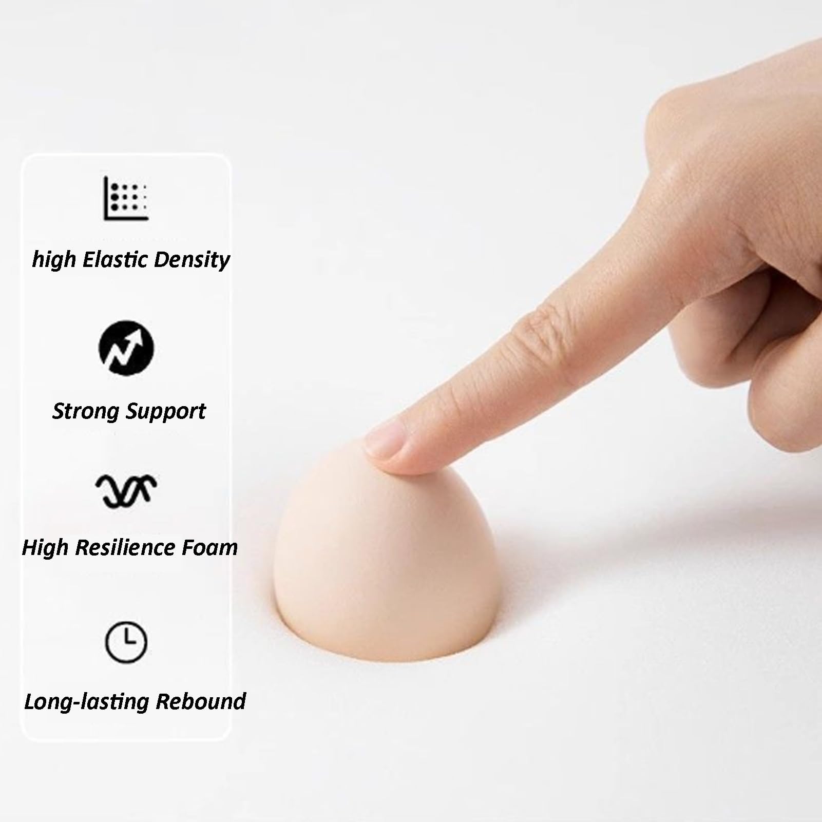 sdneNest Seduta imbottita in velluto moderno con gambe in metallo per soggiorno, camera da letto e dormitorio, elegante arredamento beige per trucco e seduta, giallo