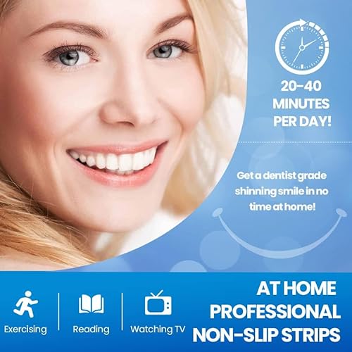 Teeth Whitening Strips, Tooth Whitening Kits: 28 Pcs 14 Packs Enamel Safe Non-Sensitive, Teeth Whitener Kits - Image 3
