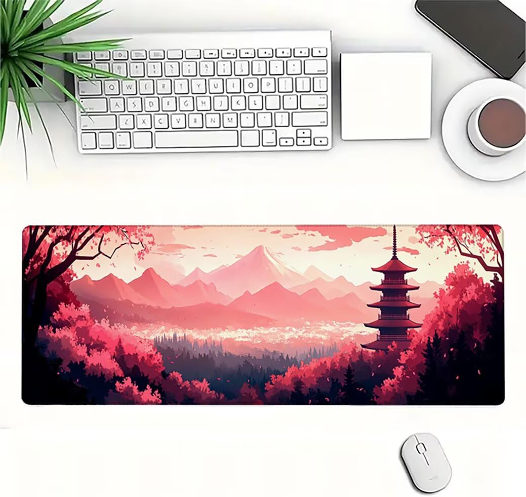 Genérico Lpfieonn Paisajes Gaming Alfombrilla Ratón 120x60cm PF-2475