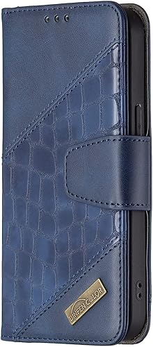 Wallet Folio Case for XIAOMI REDMI K40 PRO, Premium PU Leather Slim Fit Cover for REDMI K40 PRO, 3 Card Slots, Steady Strong, Blue