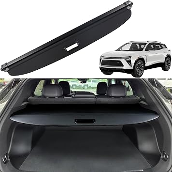 Cargo Cover for Honda Prologue 2024 2025 2026 for Chevy Blazer EV Accessories Rear Trunk Cover Rear Trunk Security Cover Shielding Shade, Black
