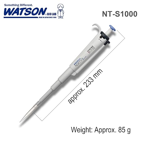 ワトソンWatson NEXTY-S1000 シングルチャンネルピペッター 100~1000μL NT-S1000
