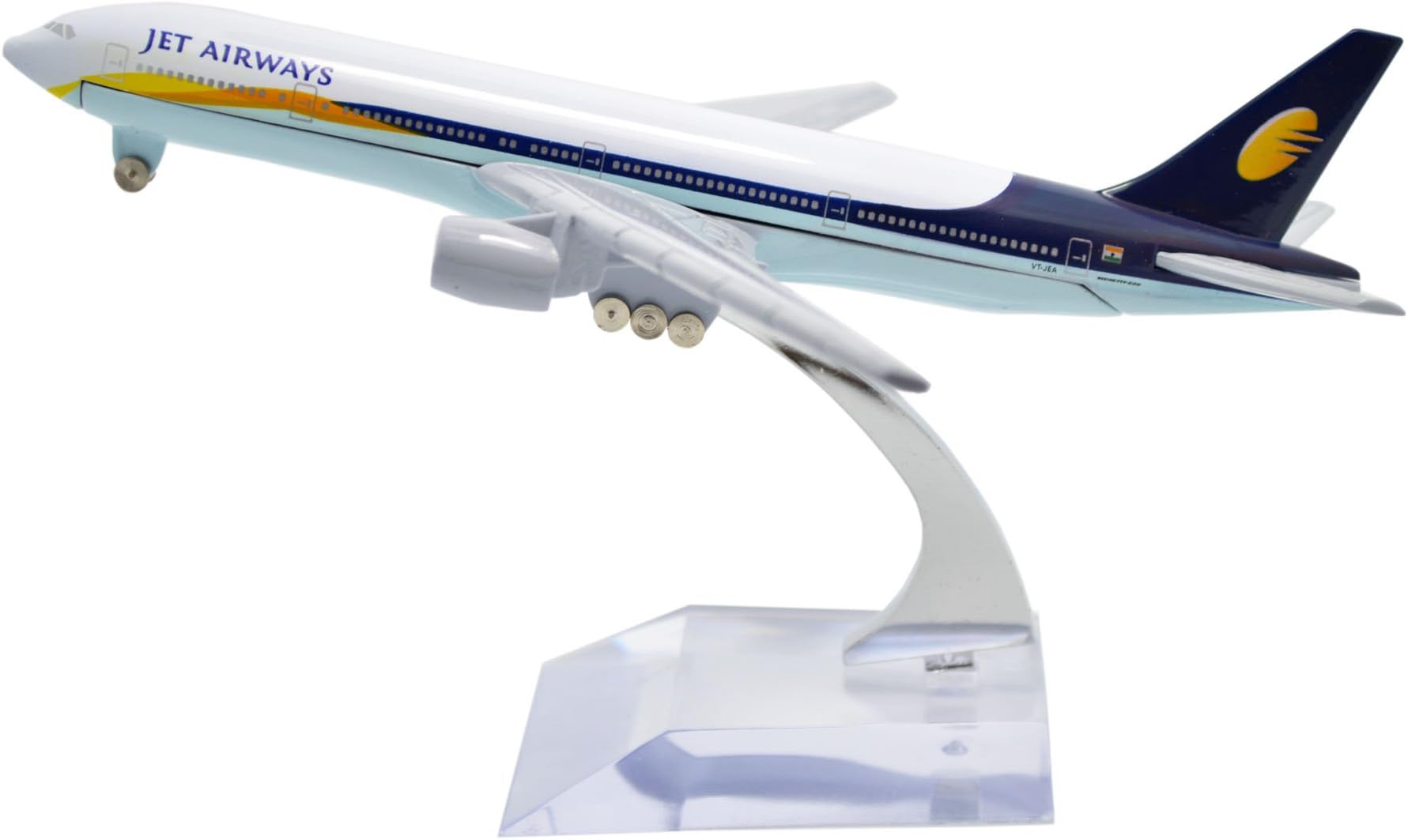 TANG DYNASTY(TM 1:400 16cm B777 Jet Airways Metal Airplane Model Plane Toy Plane Model