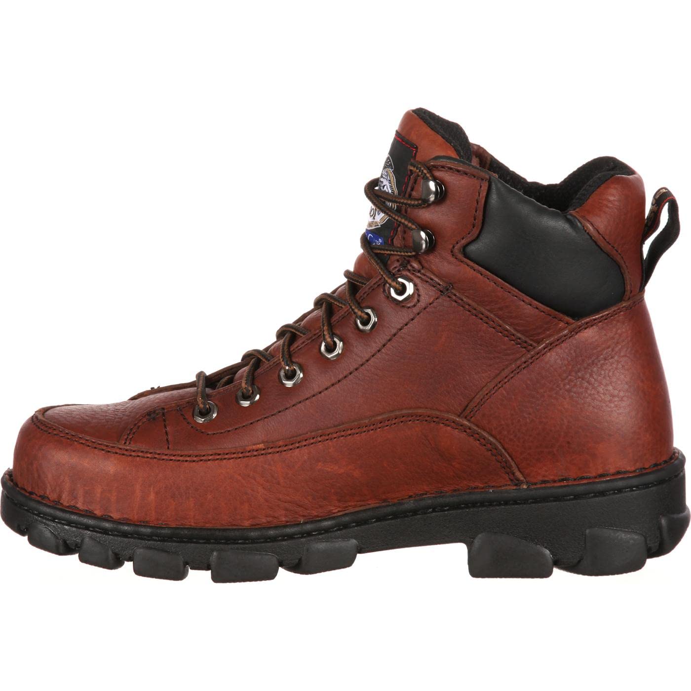 Georgia BootMen's Eagle Light Wide Load Steel Toe Work Hiker