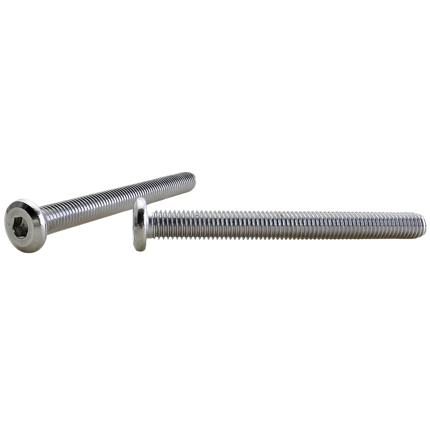 (Pack of 5pcs) M10 Thread Pitch 1.5mm Stainless Steel 304 Thread Pitch mm Metric Hex Socket Drive Head Cap Screws Bolts Kit BLT-112 to BLT-124 (M10x100mm)