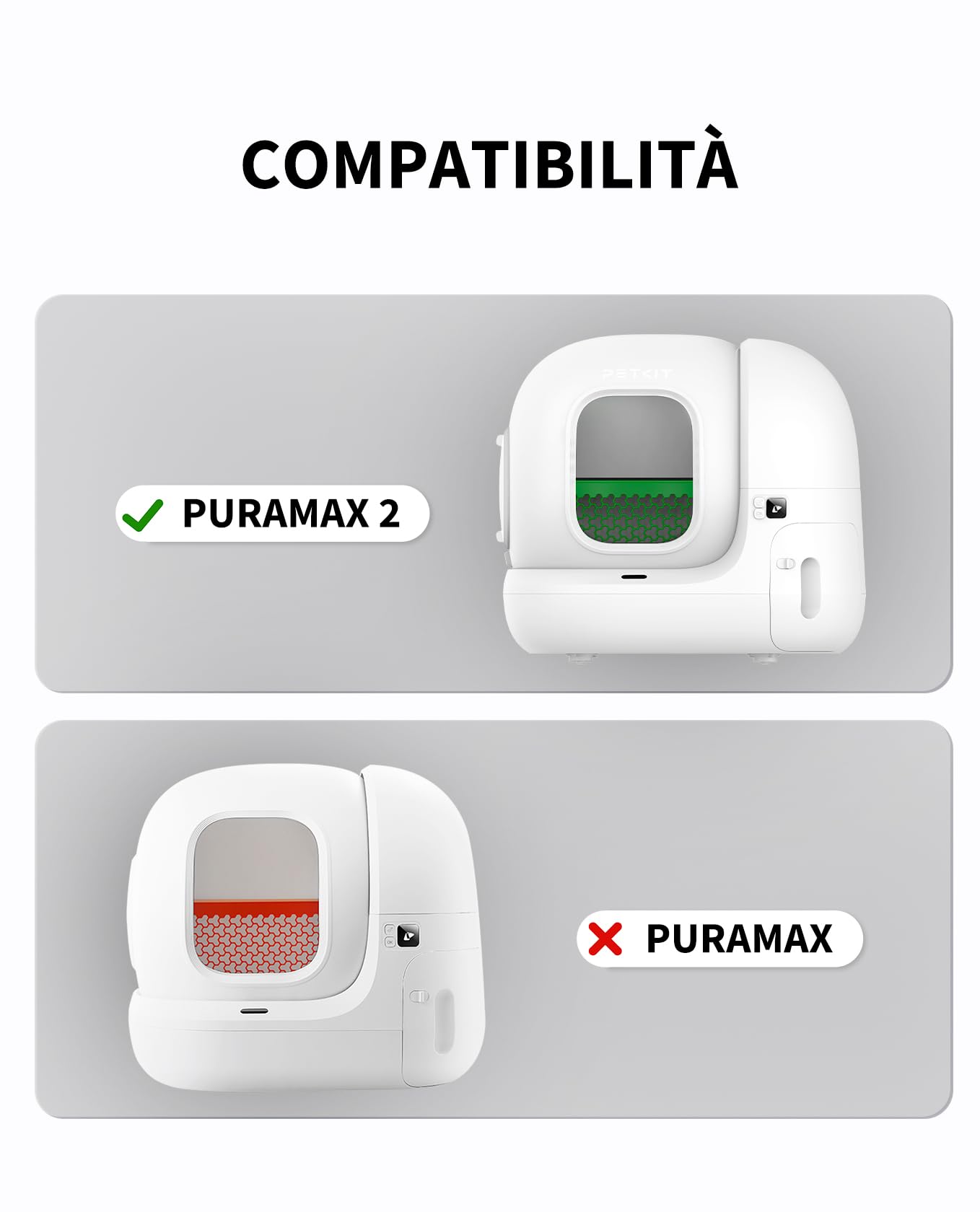 PETKIT Imbottitura Interna Della Lettiera Autopulente per Pura Max 2 e PUROBOT MAX PRO 2, Impermeabile, A Prova di Perdite, Antigraffio, Alta Elasticità