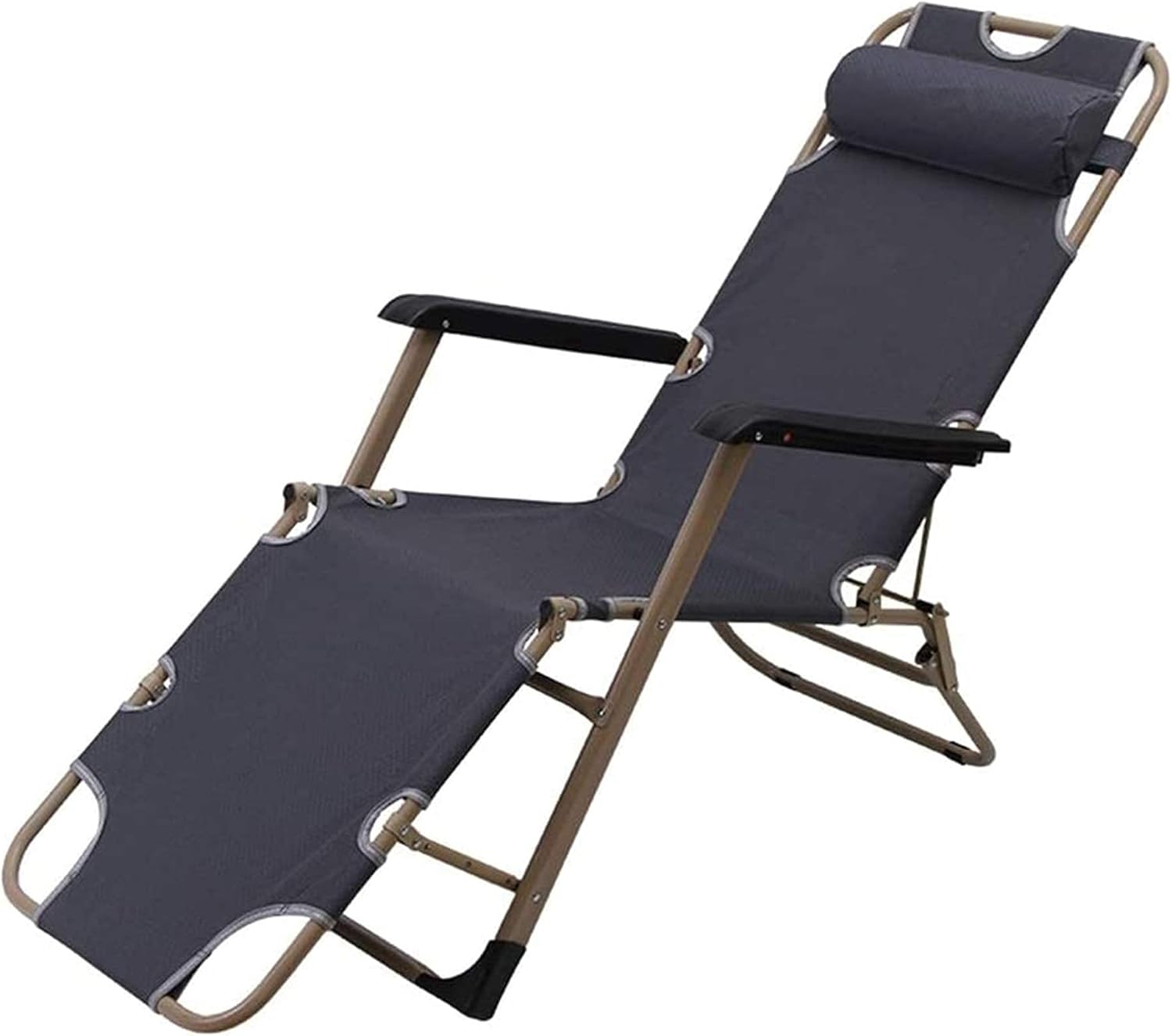 Portable Folding Backpack Beach Lounge Chair Home Leisure