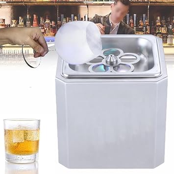 Mini Glass Chiller CO2 Glass Froster Chiller Cooler Freezer for Cups and Glasses, Rapid Cooling of Glasses in Seconds with Just One Touch, Bottle Cooling for Cocktails