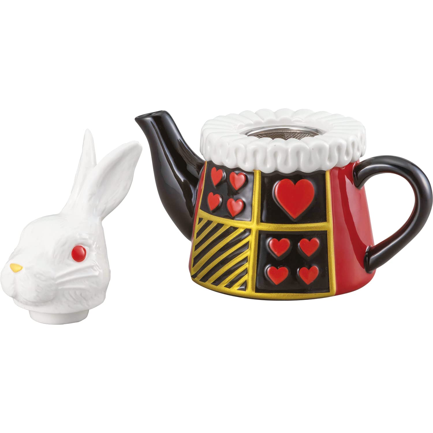 Amazon｜かわいい食器 ティーポット 約550ml 三月ウサギ SAN3791 