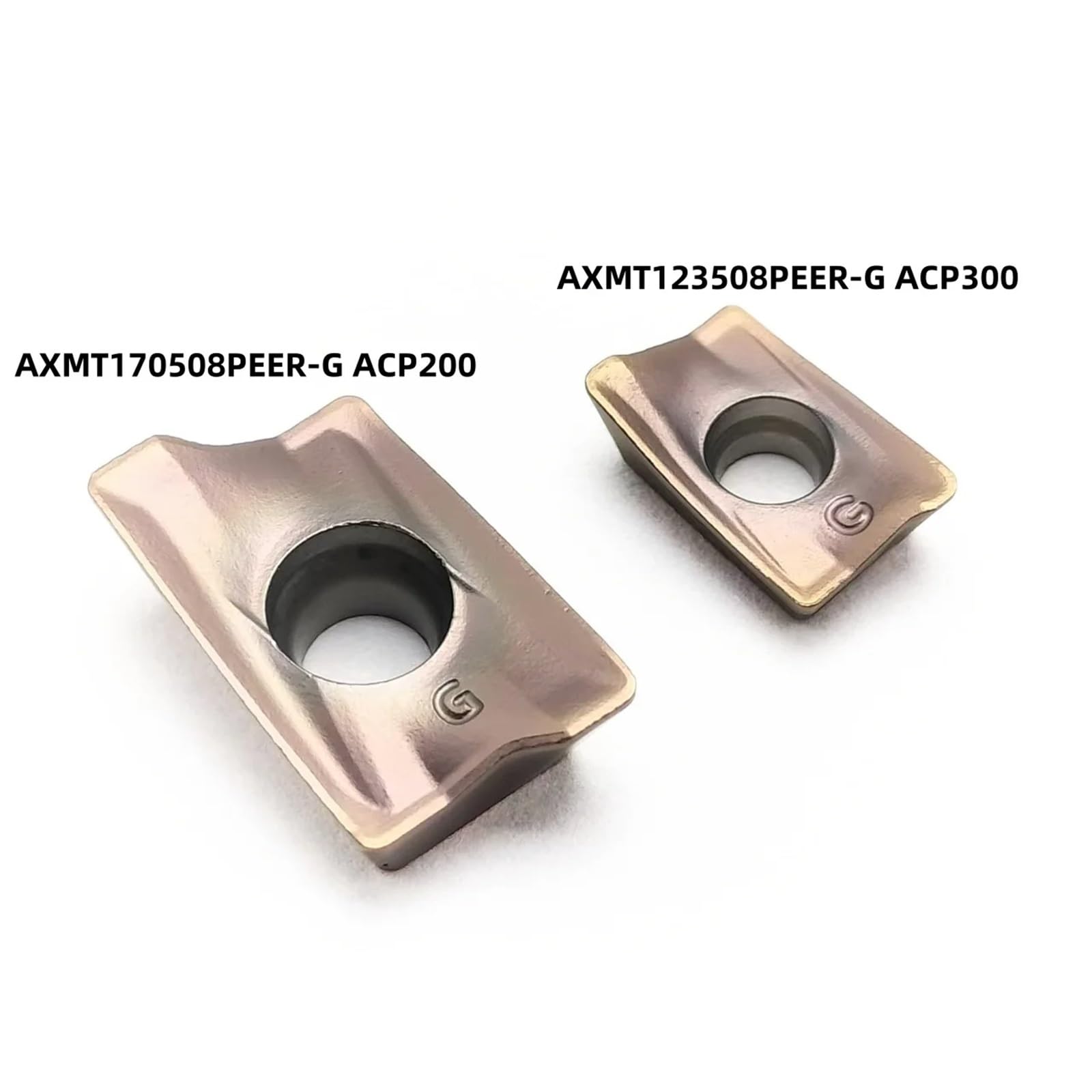 AXMT123508PEER-G ACP300 AXMT170508PEER-G ACP200 Inserti Per Fresatura E Tornitura In Metallo Duro AXMT123508 AXMT170508 Utensili Per Tornio(170508PEER-G ACP200)