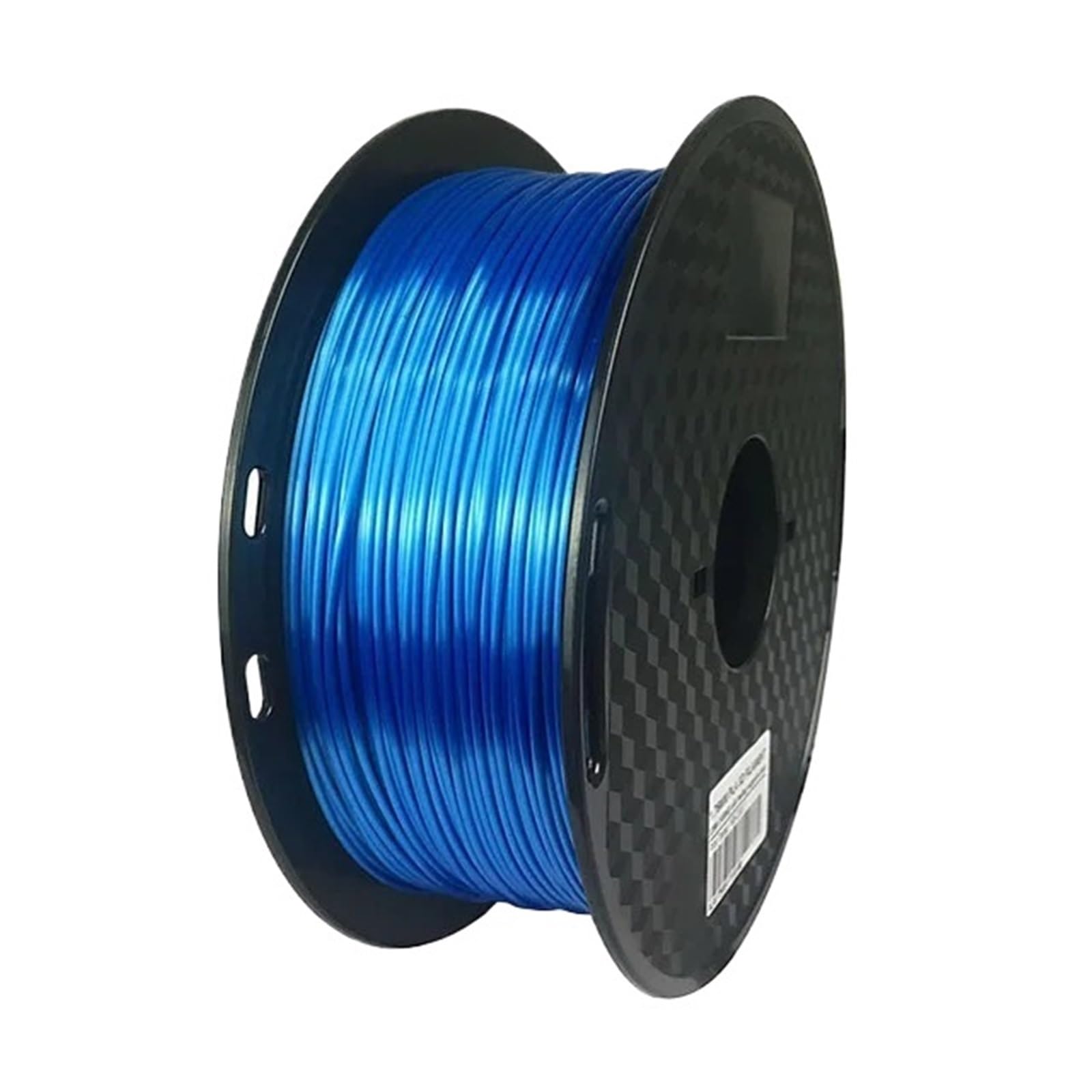 Seidenblaues PLA-Filament For 3D-Drucker, 1,75 Mm, Seidiger Glanz, 3D-Stift-Druckmaterialien, Glänzendes Metallisches Gefühl(Blue 1Kg)