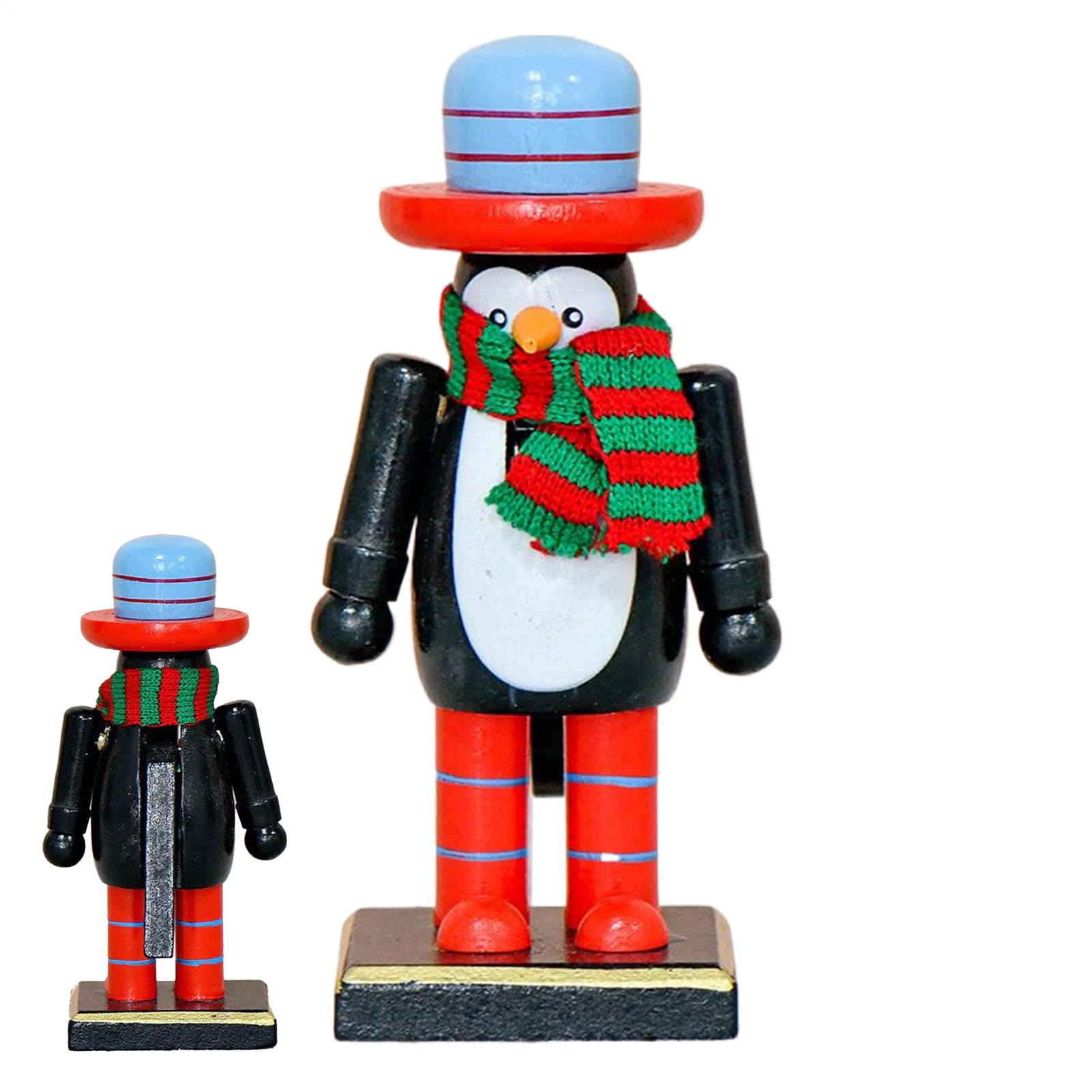 Figurines de Noël Casse-noix sur étagère de salon et chambre