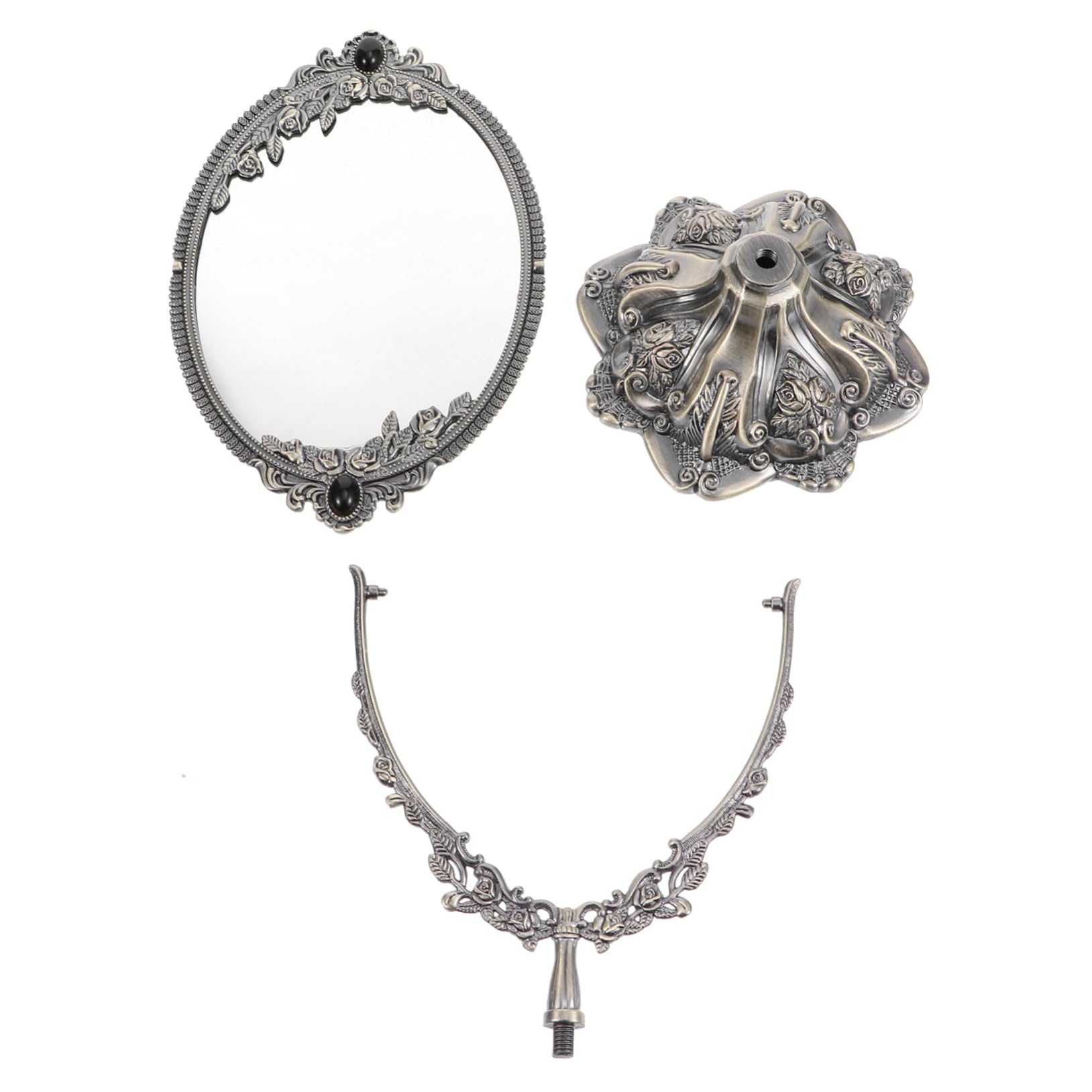 Miroir Rétro de Table OUNONA Pivotant pour Sublimez Votre Coiffeuse Chambre