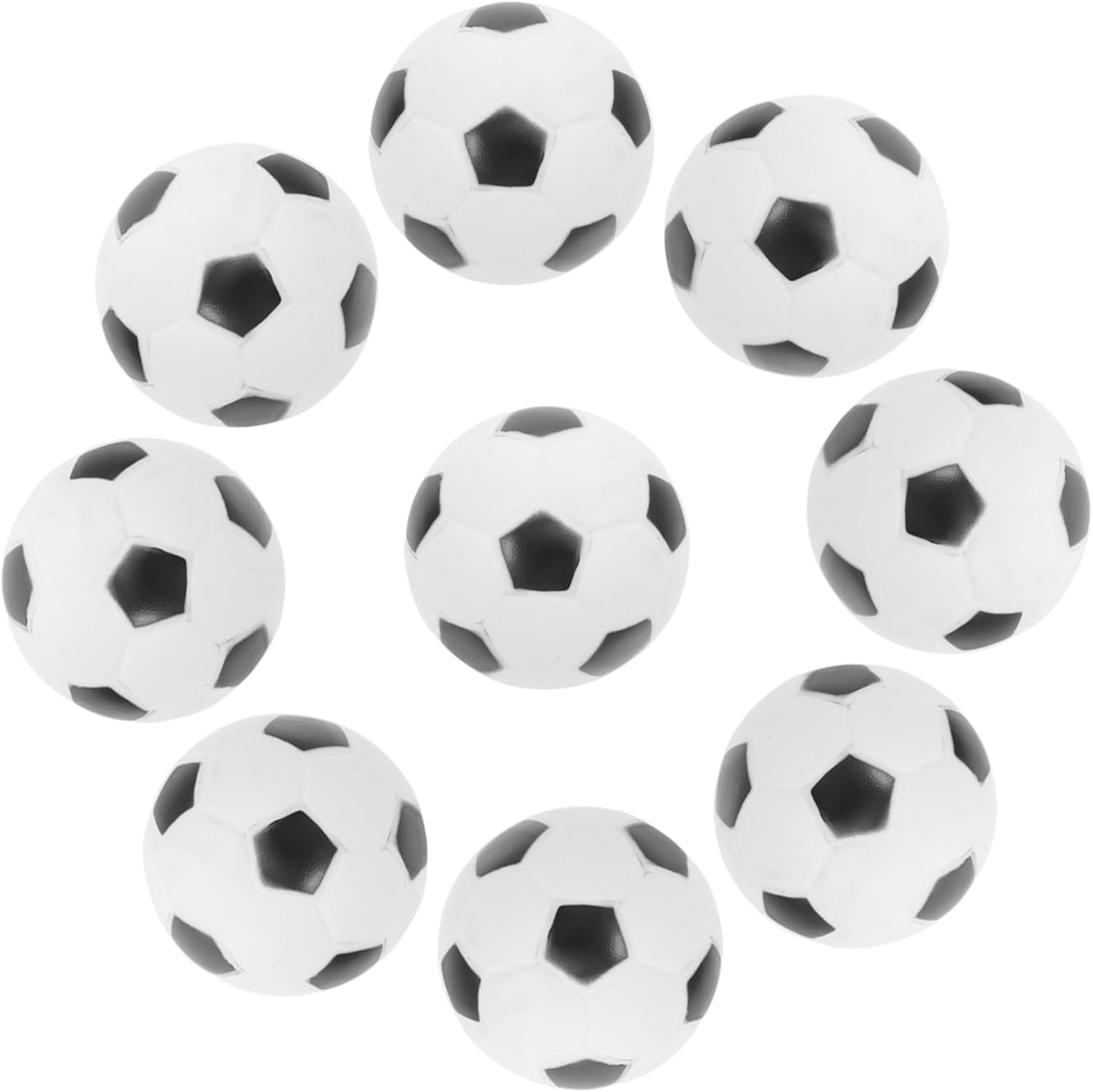 Totority 36pcs Soccer Cupcake Toppers and Cake Decorations for Sports Theme Birthday Parties Creative Dessert Picks for Boys and Girls Fun Football Party Supplies