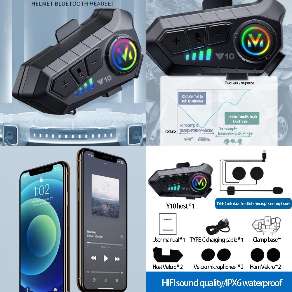 Modular Bluetooth Integrado Casco Moto, Casco Abatible con Doble Visera, Cascos Integrales,ECE Homologado, Casco Modular Integrado para Adultos Mujeres Y Hombres