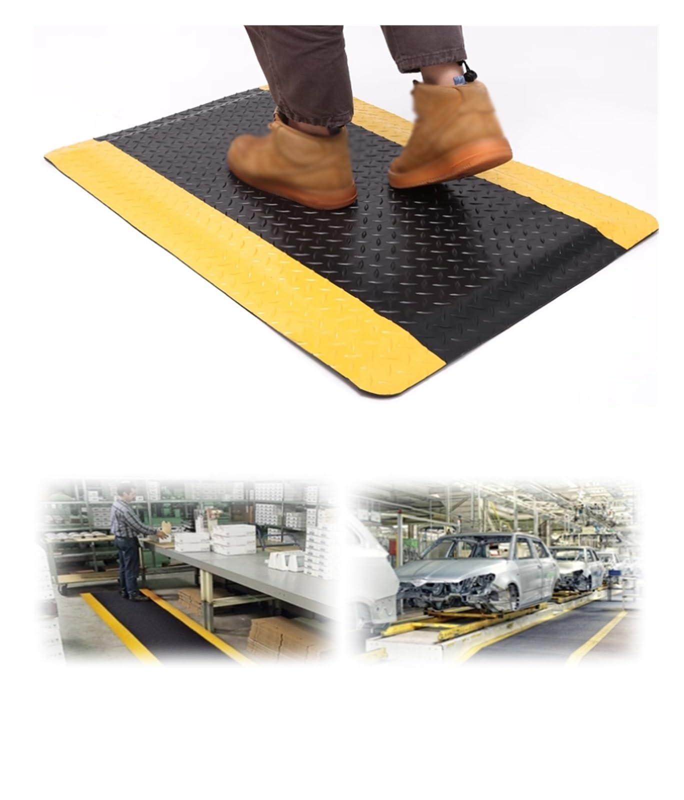 CAFIEDR Anti Fatigue Mats Industrial,Ergonomic Standing Floor Mat For Work Stand,Standing Mats For Legs Back Pain,Width 120Cm.120x80cm/47.2x31.5in