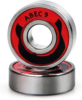 NESHO Bearings Professional 608 Roller Skates Bearing for Powerslide Inline Slalom Skating Bearing for FSK Slide 608zz ABEC-9