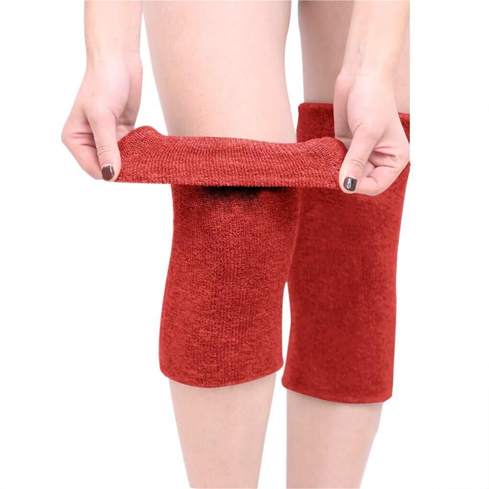 RUVOO Ginocchiere Palestra Ginocchiere Calde E Antivento da Uomo E da Donna Adatte for Gli Sport all'Aria Aperta Ginocchiera Sportiva