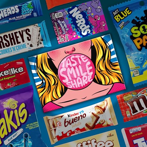 Snack Box XXL | Internationaler Mix: Chips, Nüsse & herzhafte Snacks | Inkl. Kult-Drink & Japanischem TCG Booster | Candy & Bar®