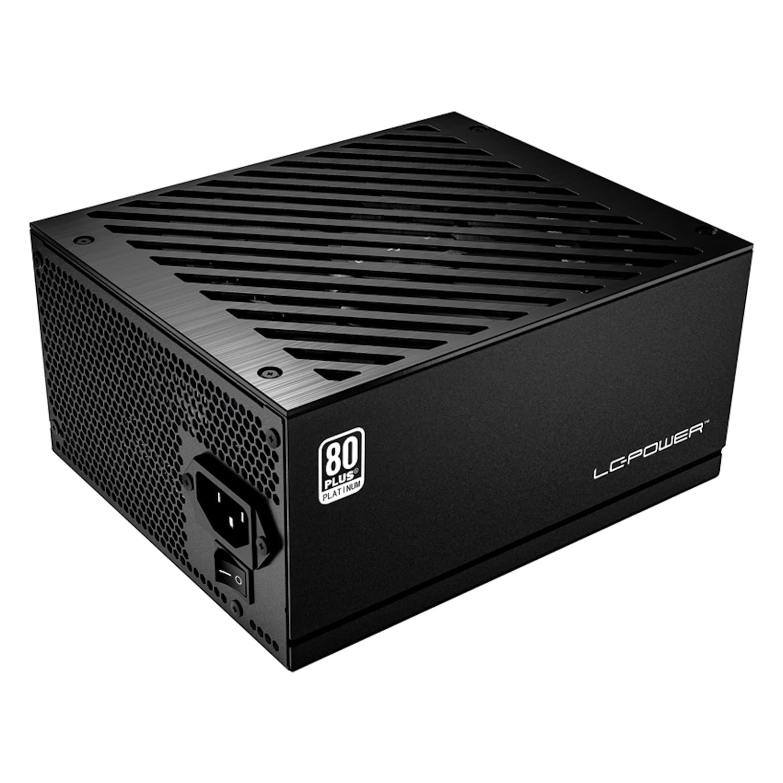 LC-POWER LC1200P V3.0 Alimentatore Atx 1200w, Basso Rumore Alimentazione PC Gaming 1200 Watt, 80 Plus Platinum Power Supply con Ventola 135mm-compatibile con Atx 3.0 E Pcie 5.0-92% Efficienza