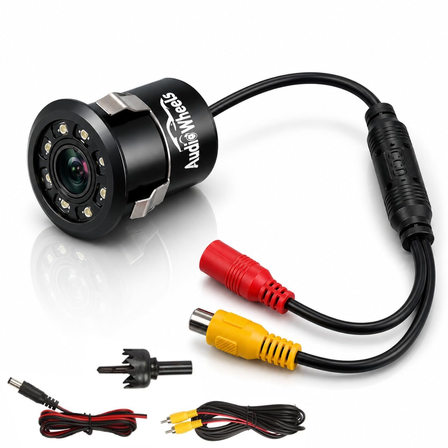 8 LED Night Vision Car Back Rearview HD Waterproof reverce Camera. It's Your Ultimate Vehicle Backup Solution, ensuring Safety and Precision in Reverse for All Types of Cars-image-48