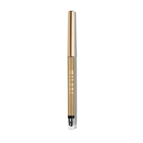 Miniatura 1 de Milani Delineador de ojos Stay Put Goal Digger (0.01 onzas) Lápiz de ojos autoafilable sin crueldad animal con difuminador integrado, alinea y