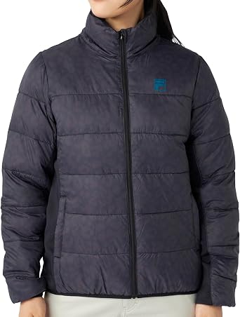 Fila 795264 Womens Lightweight Down Jacket, Water Repellent, Stretch