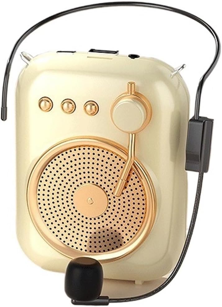 Teacher Teaching Guide Shopping Mall Waist Hanging Portable Hawking Trumpet Player Small Bee Loudspeaker